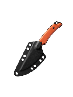 Нож N.C. Custom Shard Shard blackwash сталь AUS-8, рукоять Orange G10