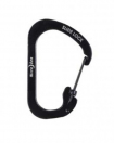 Карабин NiteIze Carabiner #2 SlideLock Stainless, черный
