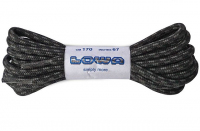 Шнурки LOWA Trekking Lace 170 см, Black-Grey Dotted