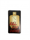 Шеврон на липучке Kill Bad Dudes,PVC, Полноцветный