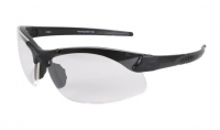 Очки Edge Eyewear Sharp Soft Touch Matte Black Thin Temple Frame, прозрачная линза