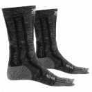 Носки X-Bionic X-Socks Trek X Linen Socks, Grey Melange / Opal Black