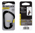Карабин NiteIze SlideLock Stainless Steel #4, Black