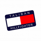Шеврон FTA на липучке Taliban Hillfighter, PVC, полноцветный