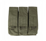 Подсумок Emerson LBT Style 7.62 Triple под 3 магазина АК, Ranger Green