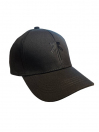 Бейсболка Sturmer Black logo, черная