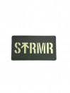 Шеврон на липучке Sturmer STRMR, серый