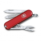 Нож брелок Victorinox Classic SD 0.6223.G, 7 функций, красный