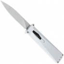 Нож складной Daggerr Кощей слим, сталь D2 SW, рукоять Silver