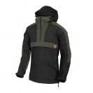 Анорак Helikon WOODSMAN,  Black / Taiga Green