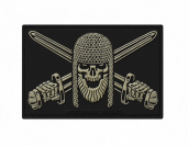 Шеврон на липучке Smola ВАРЯГЪ, койот