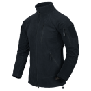 Куртка флисовая Helikon Alpha Tactical Grid Fleece, Navy Blue