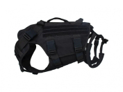 Шлейка тактическая, защитная SturmDog с баллистикой, Black