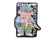 Шеврон RedWar на липучке Скуф Tactical, PVC