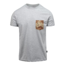 Футболка Helikon T-shirt 6 Color Desert Pocket, Mid Grey Melange