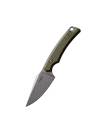Нож N.C. Custom Shard stonewash сталь AUS-8, рукоять Olive G10